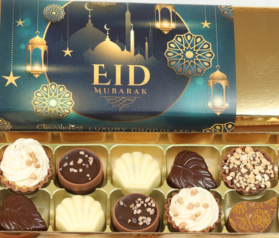 Luxury Belgian Chocolates to celebrate Eid w