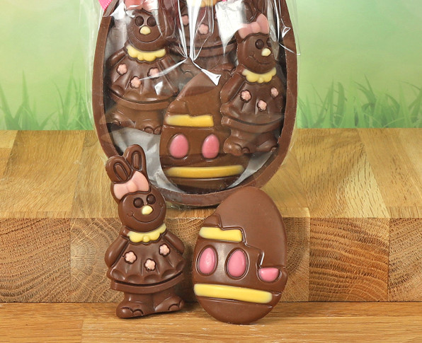 Olivia Bunny Milk Chocolate Easter Egg