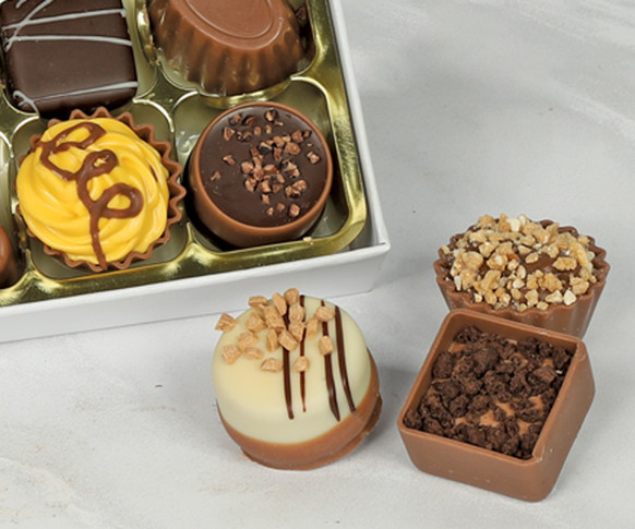 24 Stunning Belgian & Swiss Chocolates