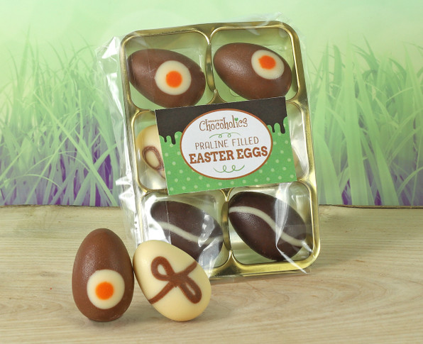 6 Assorted Praline Filled Eggs