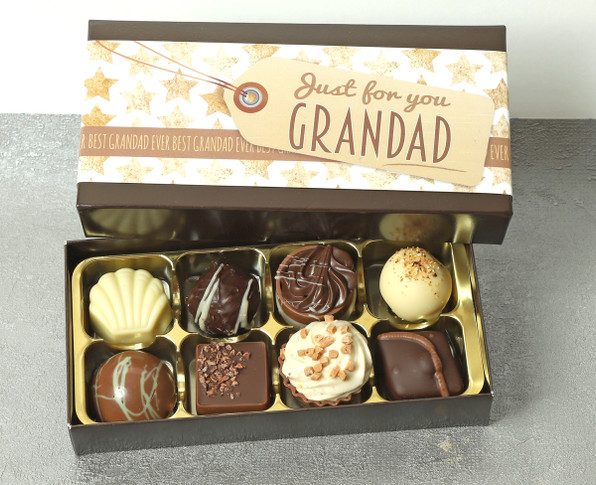 Luxury Box of 8 Chocolates for Grandad - 8728