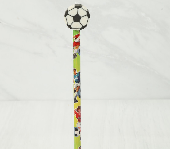 Footy Pencil and eraser
