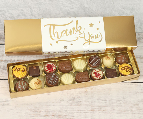 Luxury Belgian chocolates to say thank you