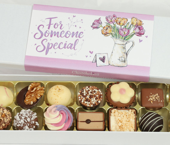 4601 Luxury Belgian Chocolates for Someone Special. The Perfect Gift