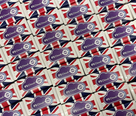 Branded 2 Choc Gift Box with Full Colour Wrapper