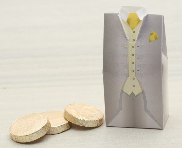 EMPTY Wedding Tuxedo (no chocolates)