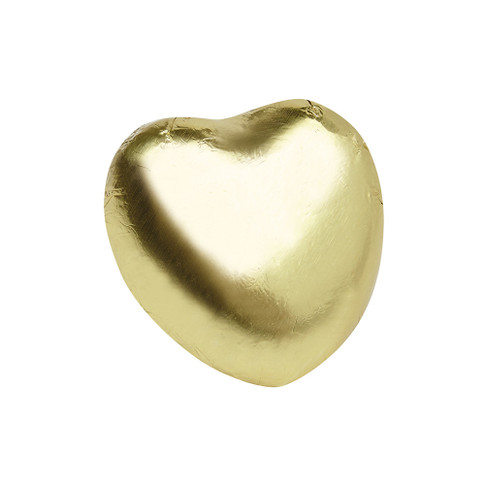 Gold Foiled Chocolates Heart