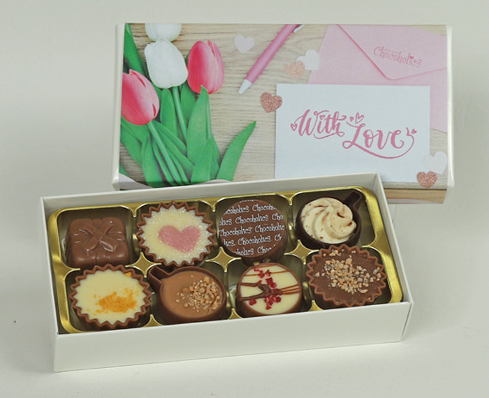 Tulip With Love 8 Luxury Chocolates -8073