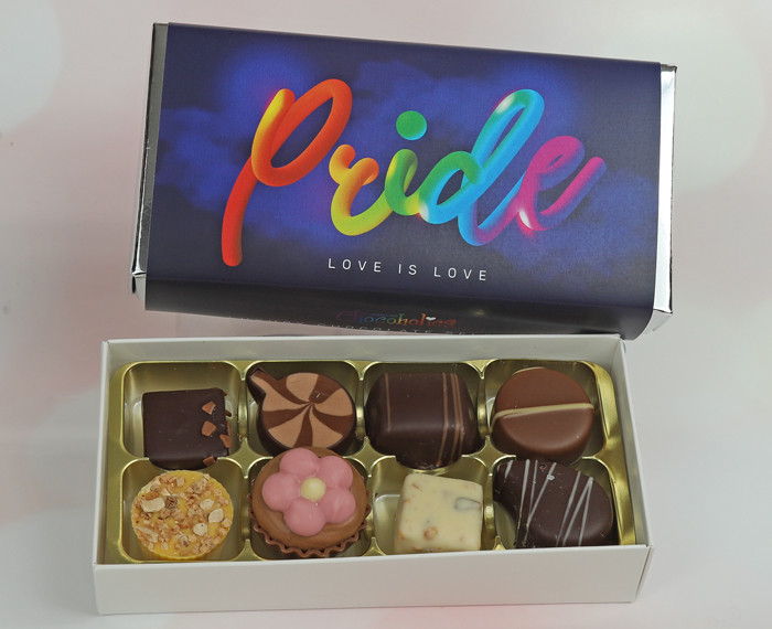Pride Chocolates With LGBTQ+ Pride Wrapper