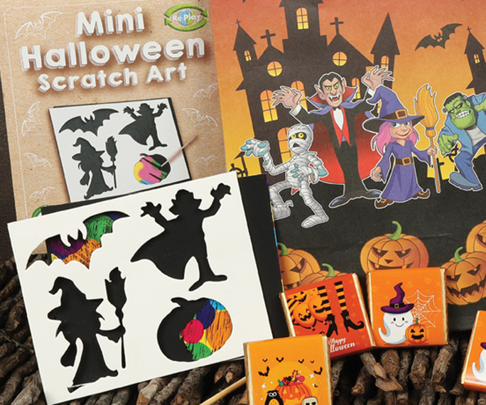 8103 Halloween Activity Bag - More Treats than Tricks in this Spooky Bag 8103 Halloween Activity Bag - More Treats than Tricks in this Spooky Bag