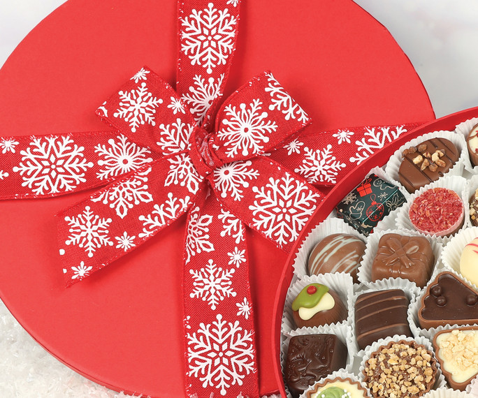 1010 Red Festive Chocolate Collection - 43 Stunning Festive Chocolates 1010 Red Festive Chocolate Collection - 43 Stunning Festive Chocolates