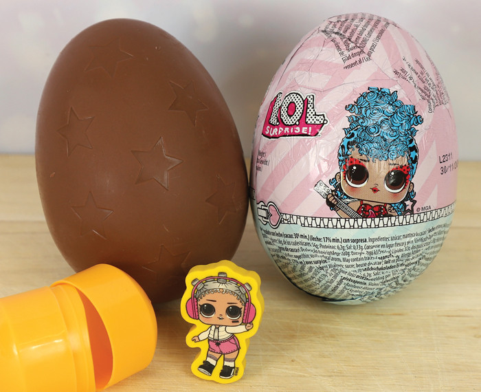 Supersized LOL Surprise Egg with a Toy inside - Chocolate filled with FUN