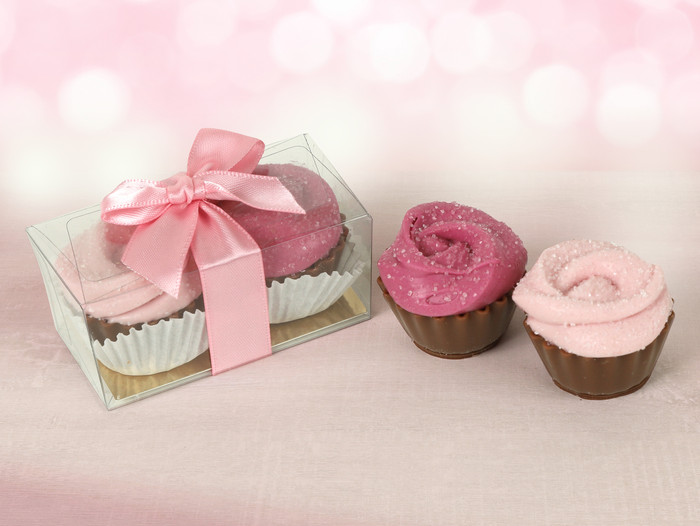 Beautiful Cupcake Duo. Perfect to share after dinner