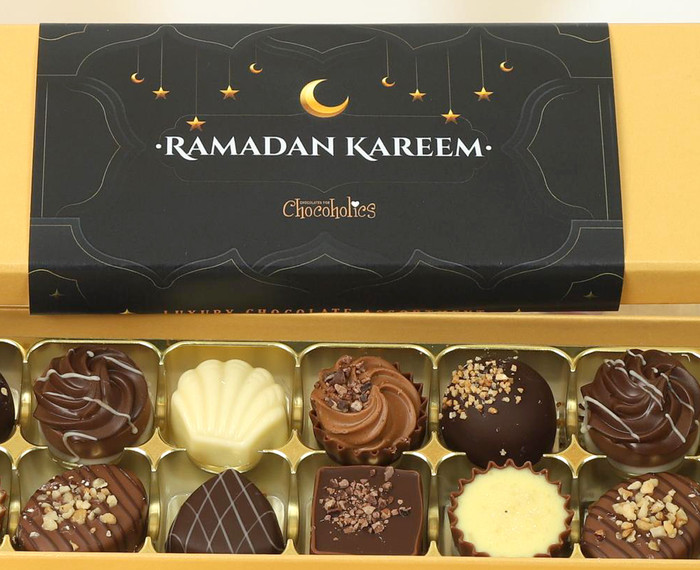 Box of 8 or 16 Luxury Belgian Chocolates to celebrate Ramadan