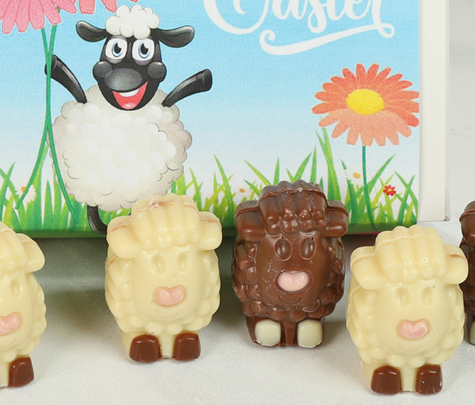 6 Chocolate Sheep