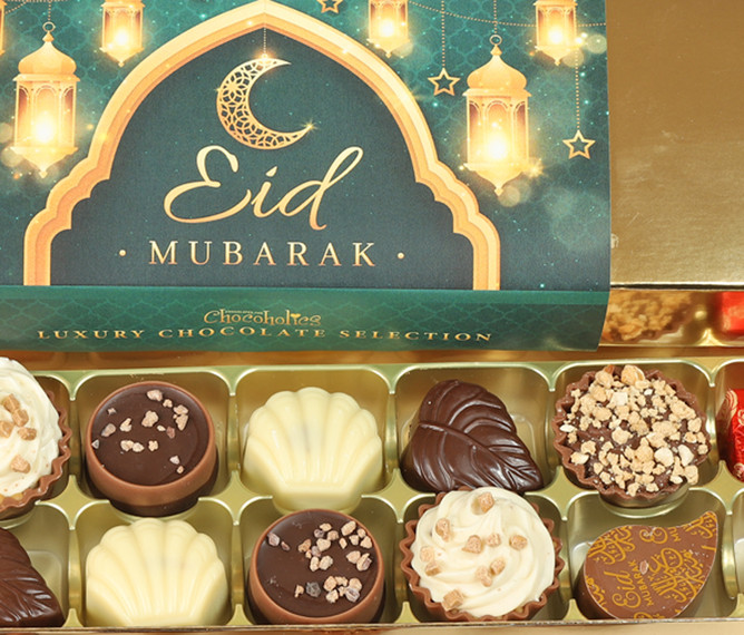 Luxury Belgian Chocolates to celebrate Eid