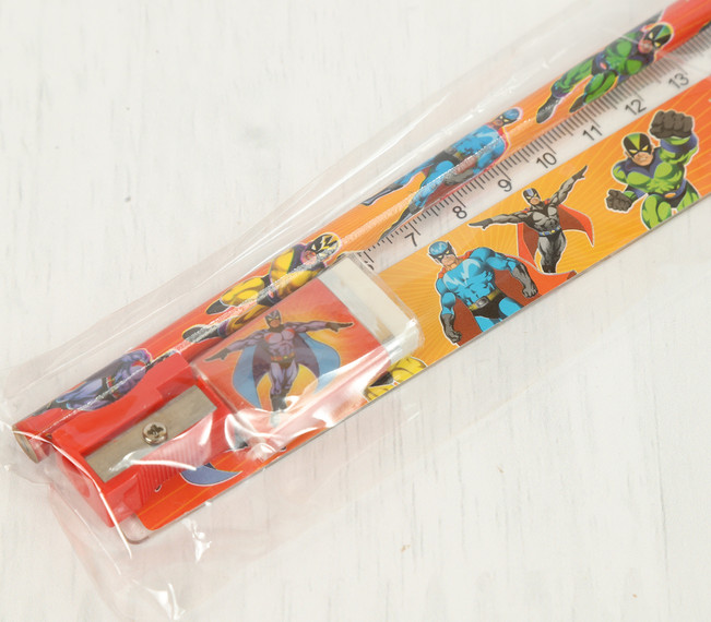 Superhero stationary set