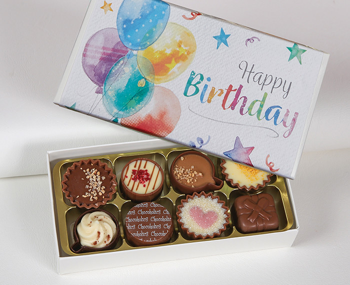 Birthday Balloon Chocolate Box