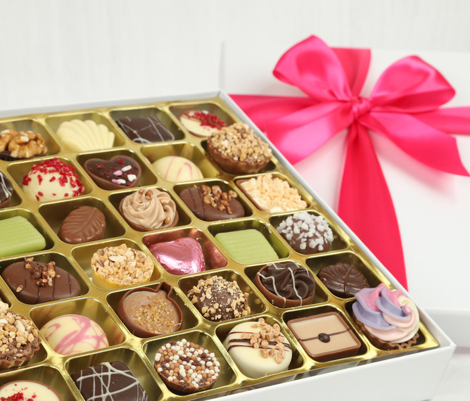 Luxury Chocolate Selection with 36 Perfectly Crafted Chocolates Just for Mum