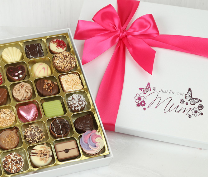 Luxury Chocolate Selection with 36 Perfectly Crafted Chocolates Just for Mum