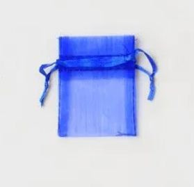 Sheer / Organza Bags - Size W7.5cm H10.5cm - Pack of 10/12 - 10p each