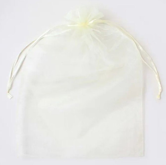 Sheer / Organza Bags - Size W7.5cm H10.5cm - Pack of 10/12 - 10p each