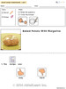 Baked Potato With Margarine   Visual  Recipe And Comprehension Sheets: Pages 23