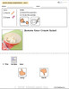 Banana Sour Cream Salad Visual  Recipe And Comprehension Sheets: Pages 27