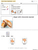 Bagel with Chocolate Spread And Comprehension Sheets: Pages 28-( Lv 1)