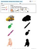 Visual Discrimination - Matching Pictures to Shadows - Toys (Lv. 2B) 