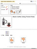 Black Coffee (French Pressed) Recipe And Comprehension Sheets: Pages 20