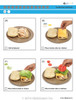 Chicken with Cheese, Lettuce & Tomato Sandwich Visual  Recipe & Comprehension Sheets: 28 Pages