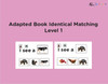 I SEE... Matching Identical Pictures - Animals - Adapted Book Level 1 - 25 PAGES