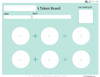 Money Token Board - Adding Loonie:  With  Visual Support C: 2 Pages