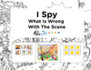 Find The Items Wrong With This Scene: I SPY Game: 64 Pages