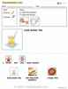 Ice  Green Tea Visual Recipe with Comprehension Sheets: 21 Pages