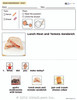 Lunch Meat & Tomato Sandwich Visual Recipe And Comprehension Sheets: Pages 18