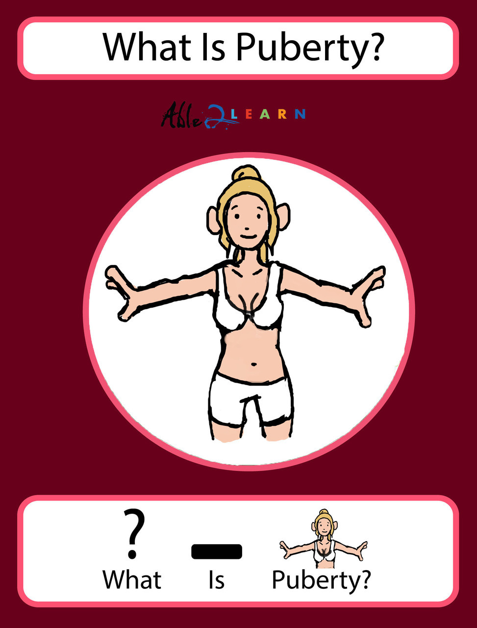 what is puberty girls version social story