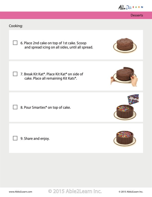 Free Healthy Chocolate Chip Visual Comic Recipe, step by step recipes,  cookies, chocolate chip cookies