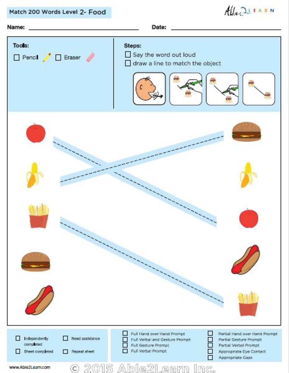 Kitchen Utensil (Matching) - Life Skills/Autism by Coffee House