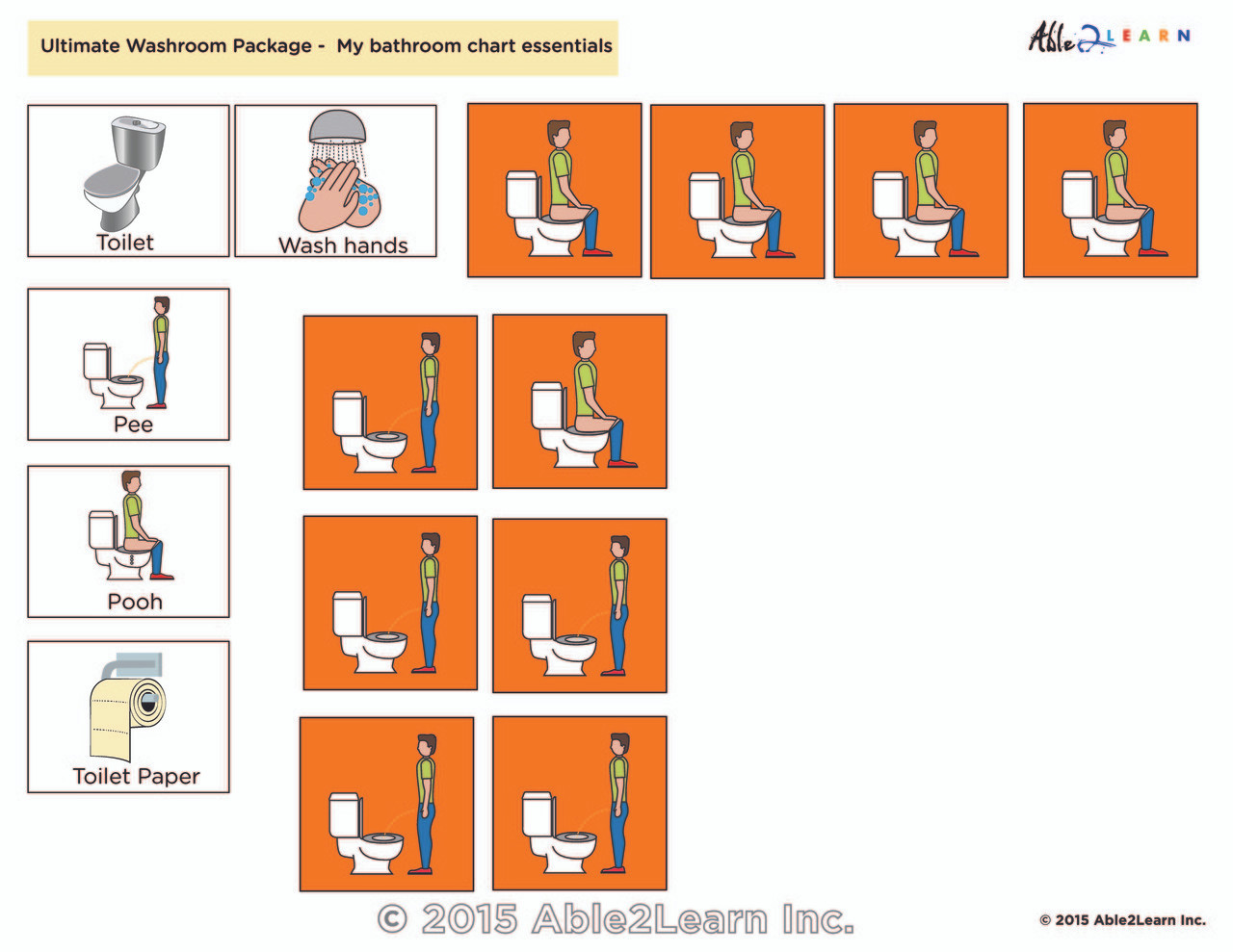 I CAN KEEP MY BODY CALM VISUAL STORY BEHAVIOUR MANAGEMENT