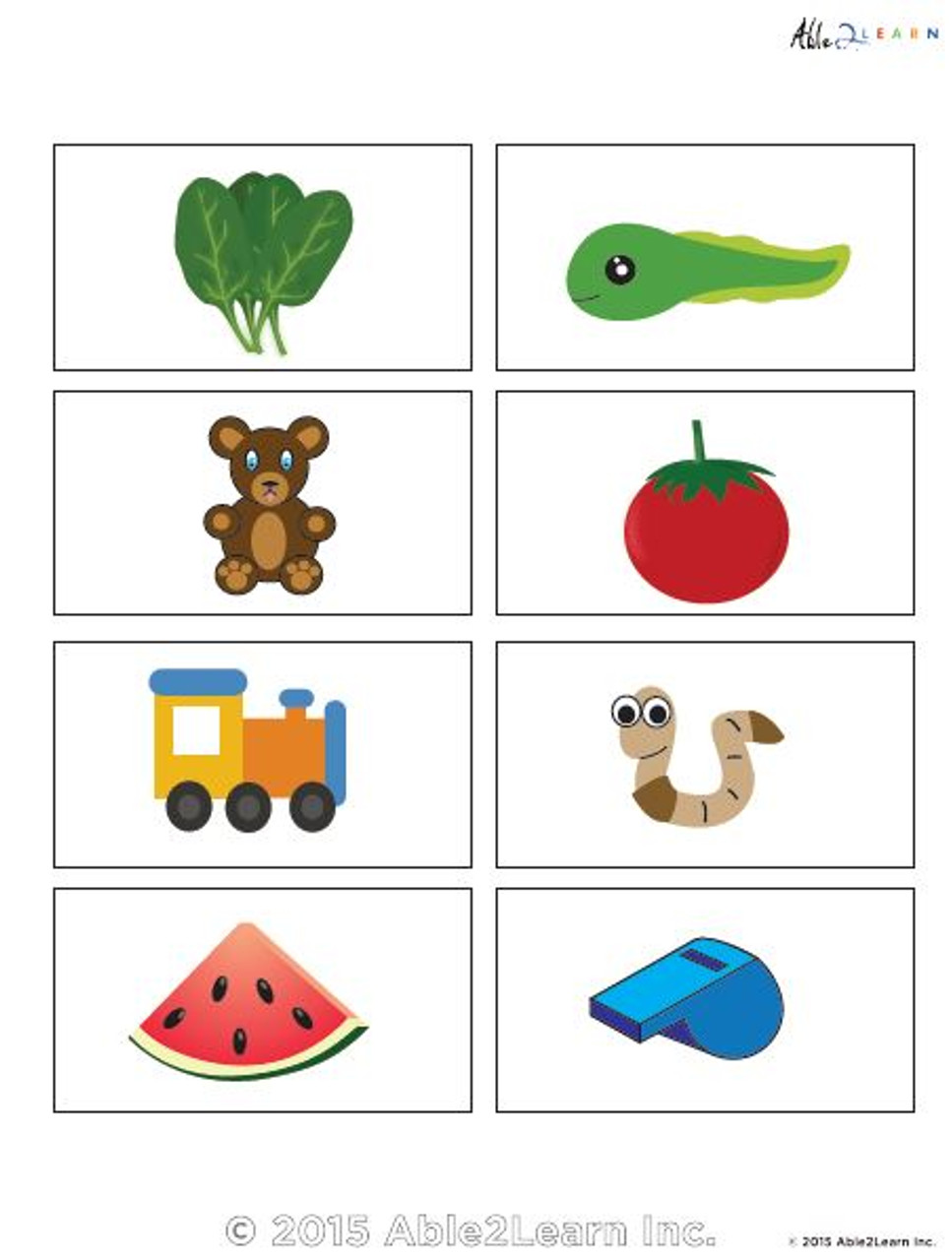 Free Printable Noun Flashcards With Pictures