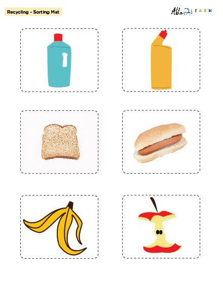 Recycling Matching Game: Free Teaching Resources: All Children ...