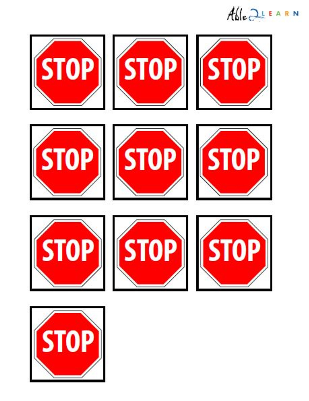 Free Printable Stop Sign Free - 2x2 33218.1469554576.JPG