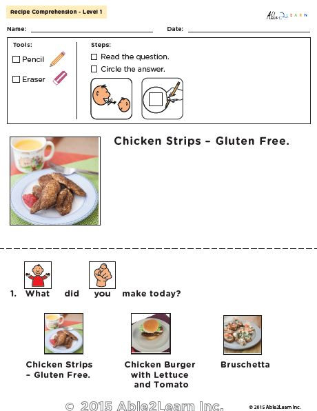 Free Gluten Free Chicken Strips Visual Recipe