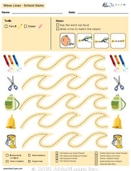 How To Draw Fire Wave   Lines and Speech Development: Level 1: