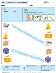 Miscellaneous Identical Picture  Matching Program with ABLLS-R™ Words (Lv. 2) 