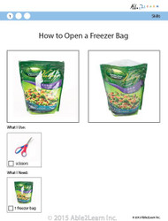 Cooking Skills - How to Open a Freezer Bag