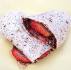 Chocolate Spread and Strawberry Wrap Visual Recipe  & Comprehension Sheets: 18 Pages