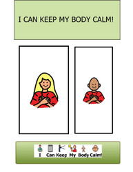 I CAN KEEP MY BODY CALM: SOCIAL STORY: BEHAVIOUR MANAGEMENT PAGES 8